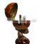 Wholesale 16.5"/420mm Diam antique wooden wine and liquor display cabinets/wine cabinet