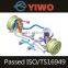 Axle suspension system for bus