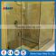 Golden Supplier Low Price decorative frameless shower glass