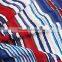2016 summer new stripe printed chiffon