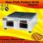Commercial cooking equipment gas takoyaki grill japanese style 2 plates jinbang machinefish pellet grill