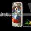 2015 New Fashion 3D Bas-Relief Phone Case HD Window Flip Leather Case For iPhone 6