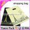 YASON flexible handle shopping bag foldable soft-loop handle bagplastic shopping bags with custom accepted color100% biodegradab