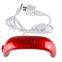 Wonderful shape professional quality led nail dryer lamp