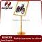 Customized Display sign holder Hotel lobby sign stand