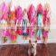 Diy tissue paper garland decorations for christmas