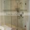 2015 china hinge swing toughened glass shower pannel