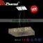 Crystal drop square shaped light , Pendant Lamp,pendant light