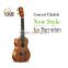 Concert koa ukulele 23'' inches Hawaii ukulele High quality Electric 4 strings Ukulele+Bag Free shipping