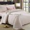 Solid Microfiber cotton linen bed Set - grey