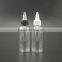 30ml 60ml 100ml 120ml PET plastic bottle glue bottles twist top cap for cosmetic packing