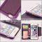 Hot selling wallet leather case with credit card slot wallet case For iPhone 6 plus