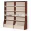 Professional antique cheap high quality wooden magazine rack for wholesales