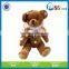 lovely fashionable soft hot sell bear keychain plush keyring