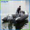 CE Certification and Fiberglass Hull Material rigid hull fiberglass inflatable boat