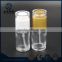 Luxury 40ml empty cylindrical pump sprayer glass lotion bottle