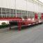 Two axles Low Bed Semi-trailer to transport construction machinery and heavy duty equipments and machines