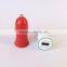 Factory price single usb car charger, colorful trumpet car battery charger universal 5V