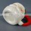 reative hot-selling cartoon red and white ice cream ceramic mug with handle