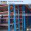 Light duty garment storage metallic shelves rack