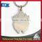 China Professional Factory 3D embossed shield design keychain