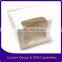 Customized logo corrugated white box / white paper box