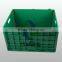 Plastic collapsible storage box/food container/turnover crate HDFG-605028B and BL