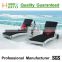 All weather rattan outdoor lounge chair