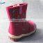 pink fashion kids felt shoes