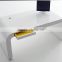 Professional solid surface office table executive curved office desk, modern work countertop