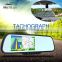 factory 5 inch rear view camera , rear view mirror with GPS