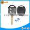 ABS blank remote key shell with logo 5 blue button and chip groove for Chevrolet Aveo