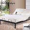 Factory Directly Bifold Electric Adjustable Metal Bed Frame, Queen, Black