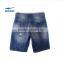 ERKE mens classcial denim jeans shorts casual straight short with button closure zipper fastener wholesale/OEM