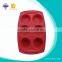 Factory produced cute shape silicone ice cube tray silicone molds