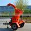 360 degree Rotating Discharge Chute wood chipper shredder TC4