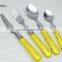 24PCS Plastic Handle Stainless Steel Dining Set - KX-P021 PS