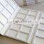 tsianfan custom quartz stone tile samples display book/leather covering display sample book PY119