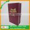 Paper Mache Red Wine Bottle Box Autumn Design Vineyards Mixed 2-bottle Wood Boxes