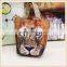 Yiwu Feien fashion linen lady hand bags handbag