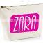 eco-friendly canvas cosmetic bag makeup