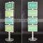 Multiple A3 poster frame display stand for 4 or 8 images
