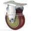 Ball Bearing Medium Duty Top Plate Swivel PU Caster Wheel