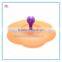 New Novelty lion and elephant FDA LFGB Certified non-slip silicone cup libs, food grade silicone cup covers, silicone cup libs
