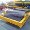 Self-cleaning permanent magnetic separator for conveyor belts