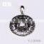 moon galaxy tiger stripes dress rabbit doll necklaces crystal charm bib necklace
