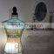 letter printing elastic fabric mannequin