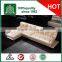 C2205 Hot Selling Pearl Shining Color Modern L Shape Leather Sofa