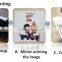 MQ brand good quality cotton light and dark color inkjet transfer paper