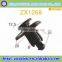 Zhixia manufacture Push Type Auto Retainers for Auto Car